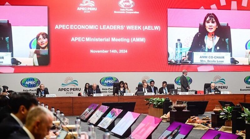 Líderes de APEC aprueban Declaración sobre una Nueva Mirada a la Agenda del Área del Libre Comercio del Asia Pacifico