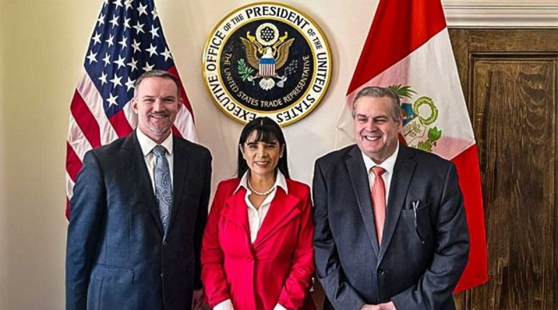 Ministra León se reunió con representante comercial de EE. UU. en Washington